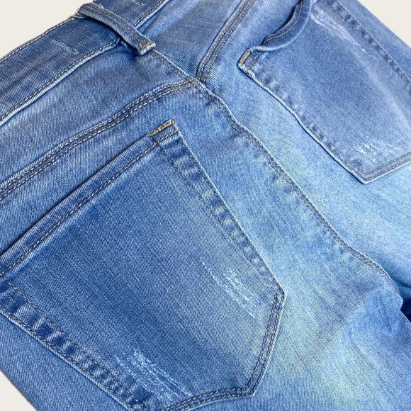 Pacsun Light Wash Blue Stretch Denim Skinny Jeggings Women's Size 27 Exc Cond - Picture 6 of 9